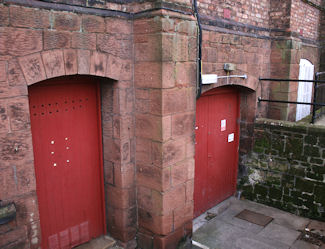 Neston Drill Hall - Side Elevation - Entrances